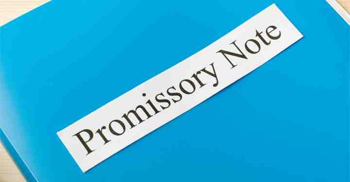 Is a copy of a promissory note enforceable?