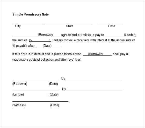 Is a promissory note valid if it is not notarized?