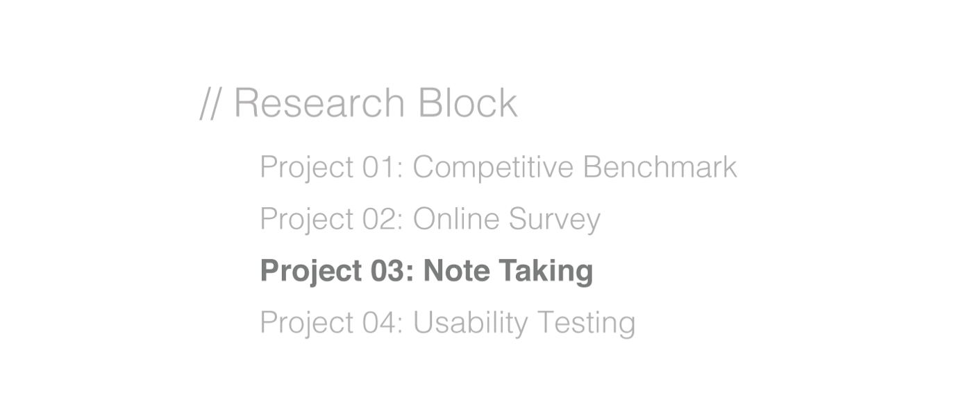 What is the first step in note taking?