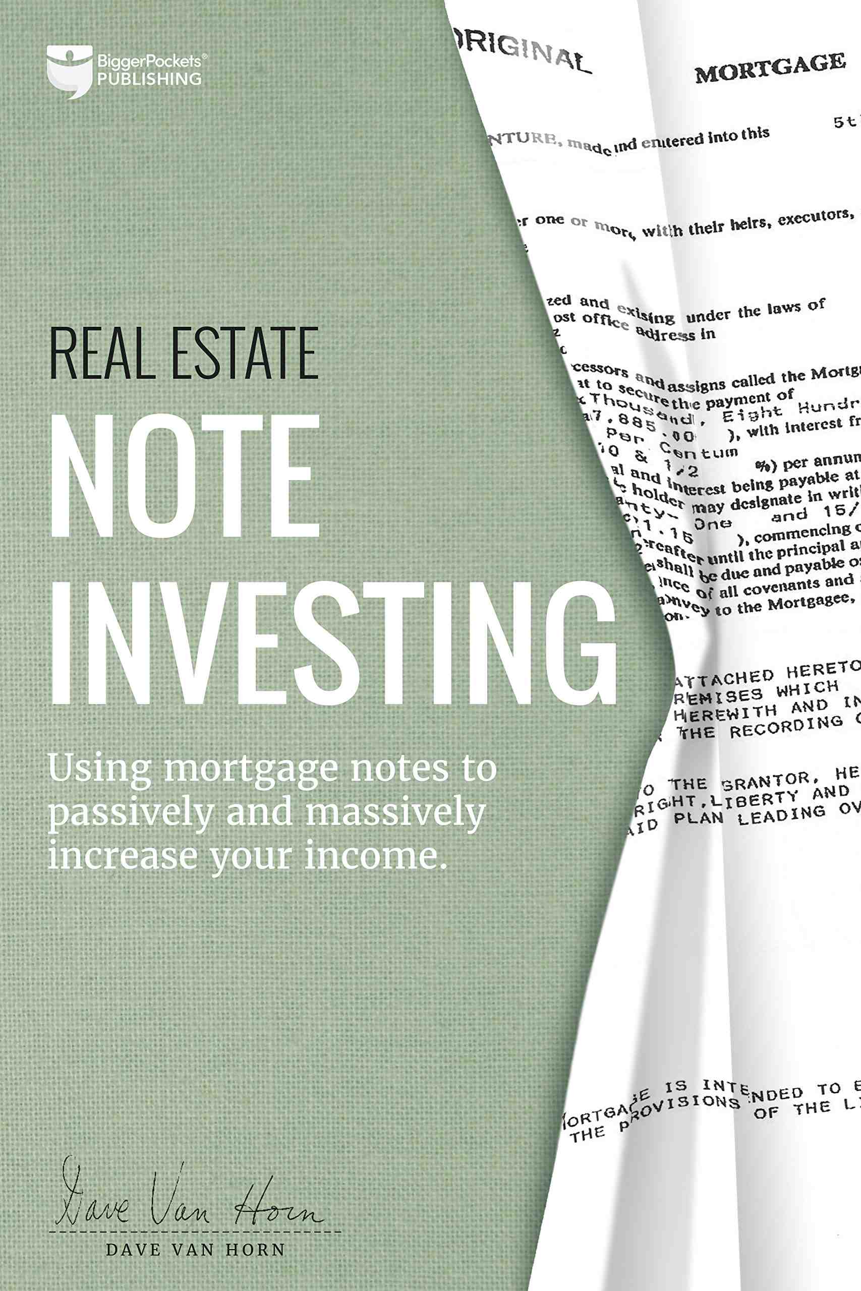 Who executes a promissory note?