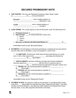 How does a promissory note work?