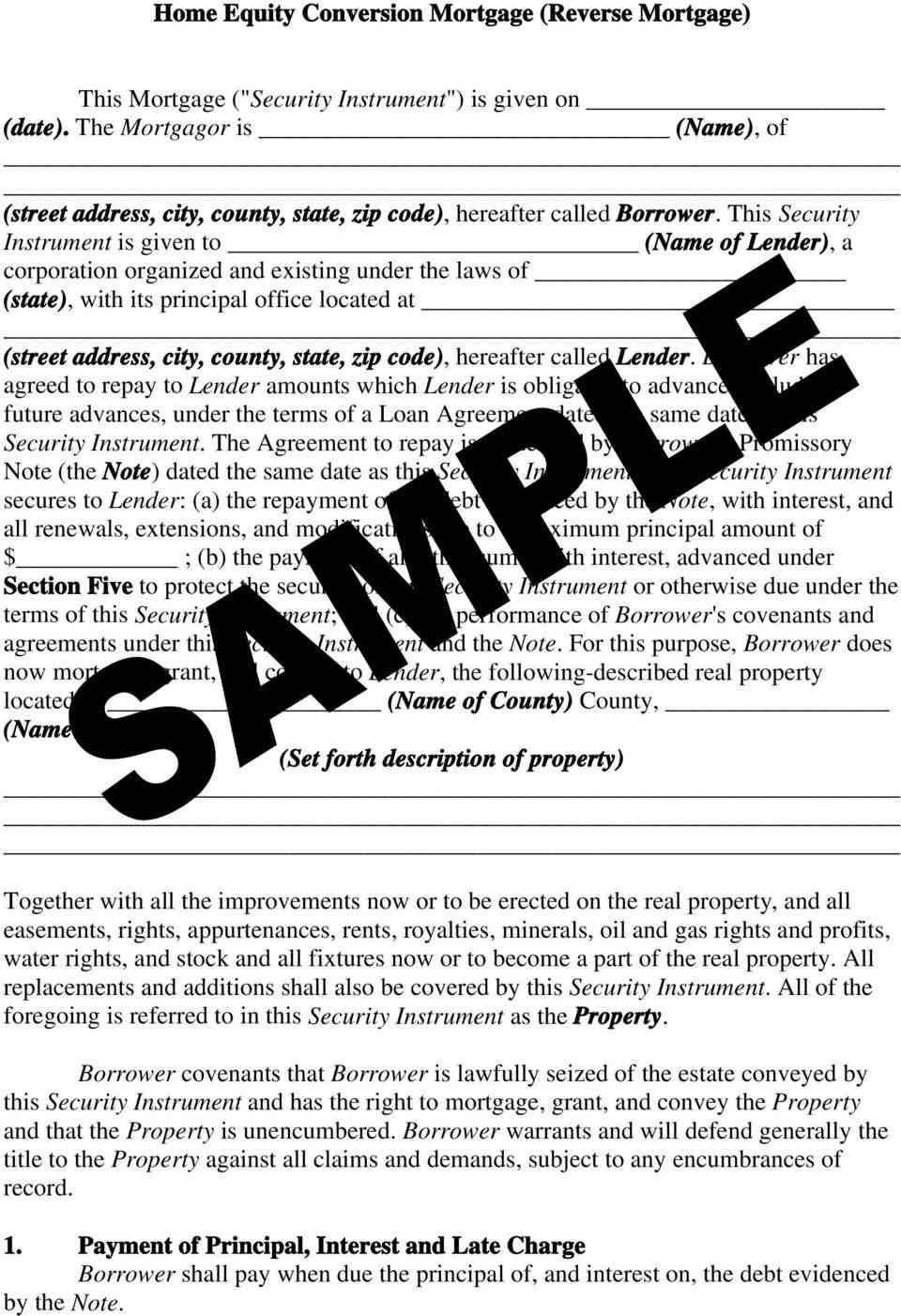What does it mean to purchase a mortgage note?